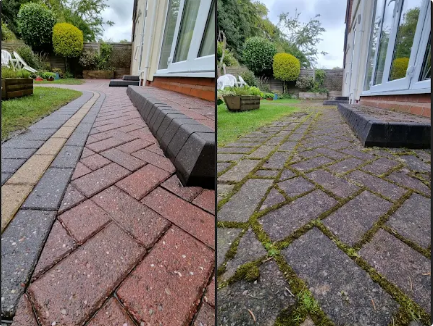 Paving cleaned in Cork